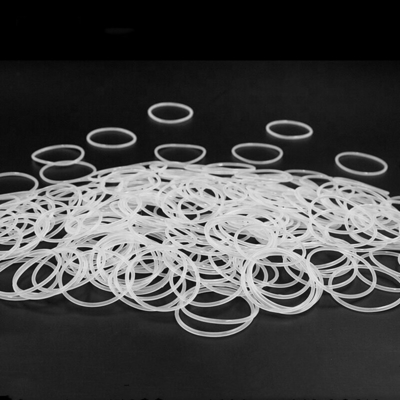 Goma de silicona transparente O Ring Heat And Oil Resistant