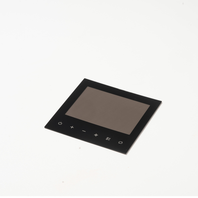 Impresión de pantalla de seda de acrílico del panel de control del vidrio de cubierta de la exhibición del corte del CNC