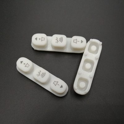 Clave de goma de silicona personalizada Micrófono llave de control remoto