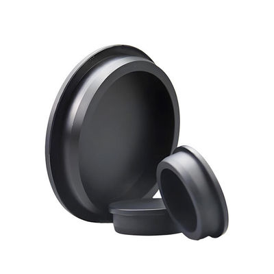 Accesorios de caucho de silicona personalizados con tapones y tapas de extremo de caucho de silicona negra