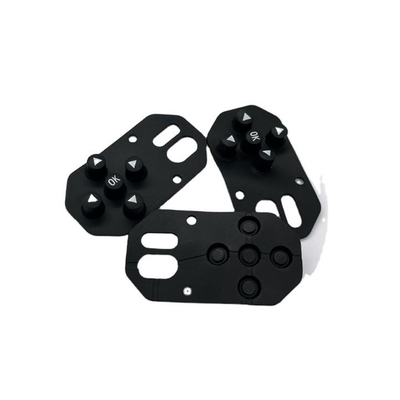 Diseño hueco personalizado, teclado de silicona de alta calidad, botones de goma de alta calidad