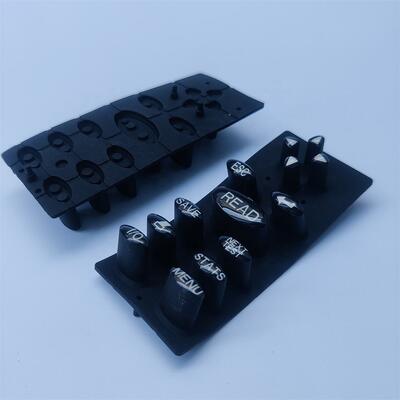 70 Shore Un teclado de goma de silicona conductor resistente al desgaste para escáner de códigos de barras portátil OEM personalizado