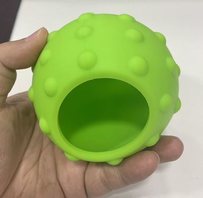 Laser que graba al agua fuerte la manga de la goma de silicona para la bola del masaje de la vibración