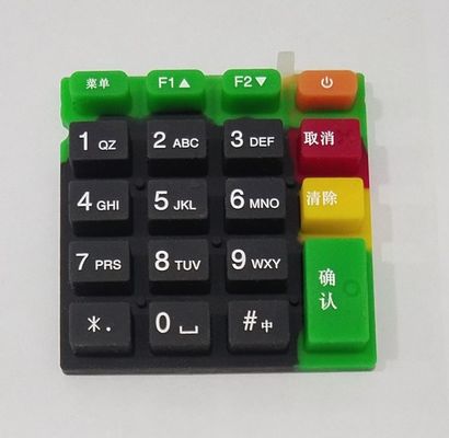 Teclado del silicón de 70 orillas A para la máquina de la posición del PDA