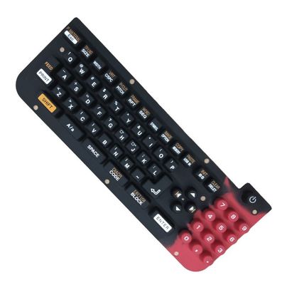 Orilla plegable impermeable A del teclado 30 del silicón del ordenador portátil del SGS