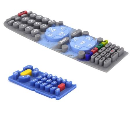 Teclado teledirigido del pantone del silicón no tóxico del color