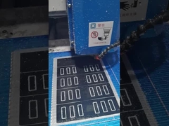 Fabricante de hielo de control y visualización de cristal de acrílico casero de encargo del panel del fabricante de hielo