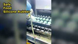 Caucho de silicona apto para alimentos para sus necesidades