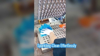 Guantes de limpieza de silicona para una cocina reluciente